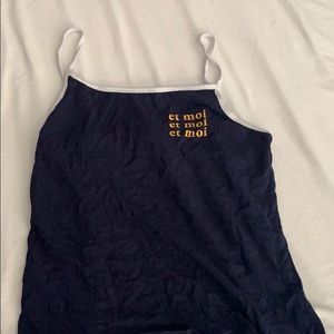 Et Moi thin strap top